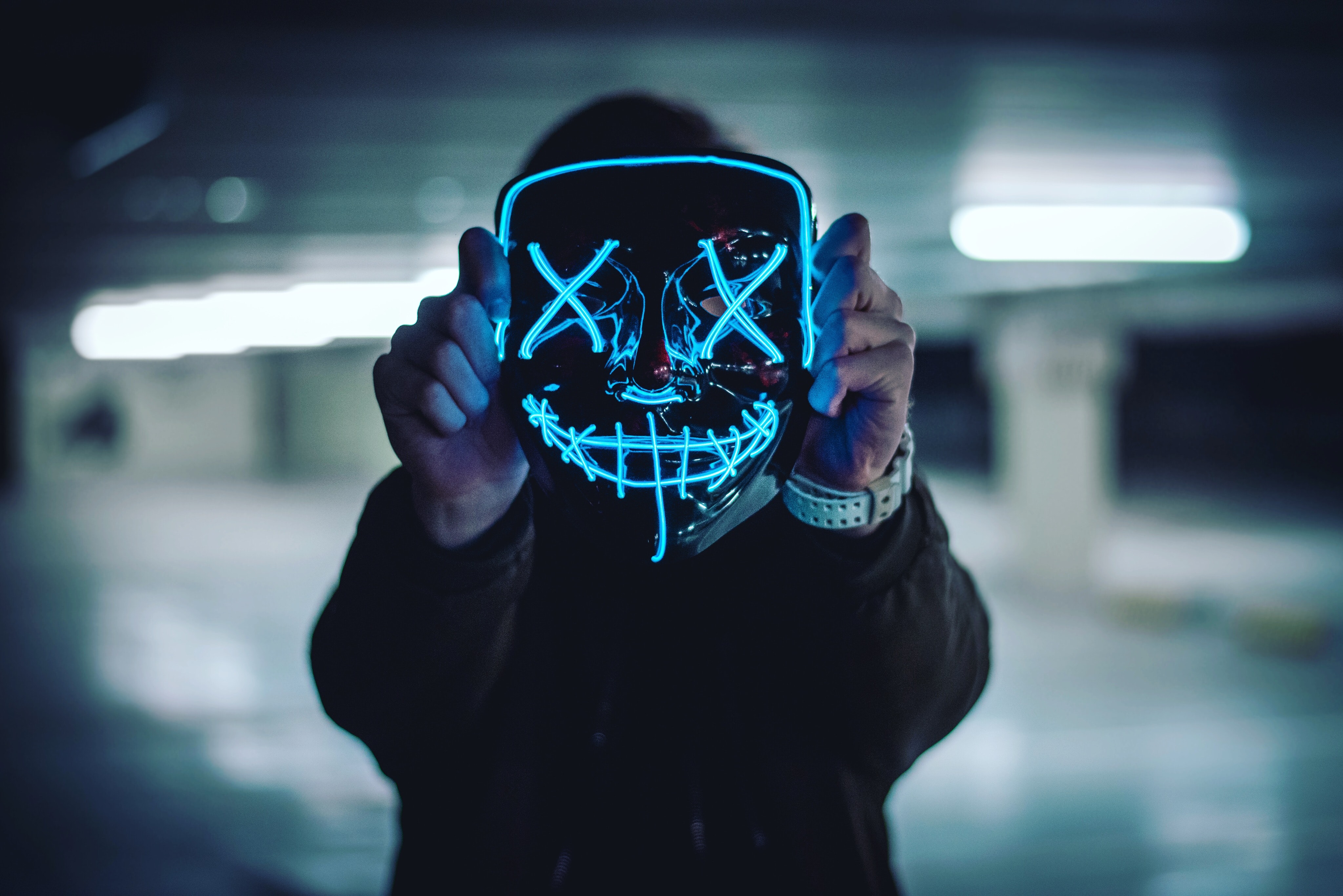 Neon Mask Wallpapers