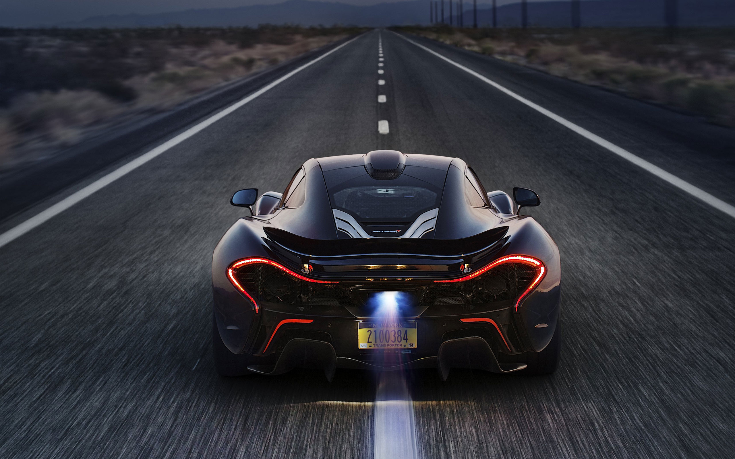 Neon Mclaren P1 Wallpapers