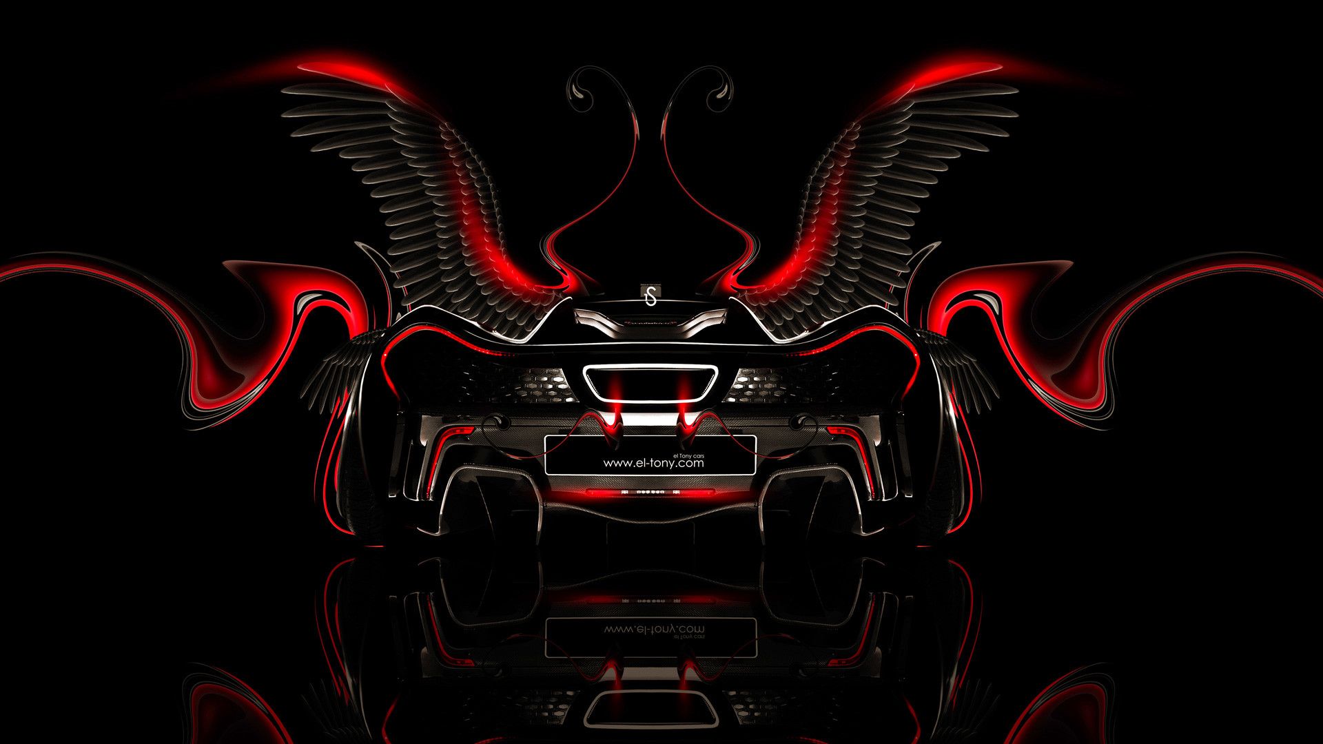 Neon Mclaren P1 Wallpapers