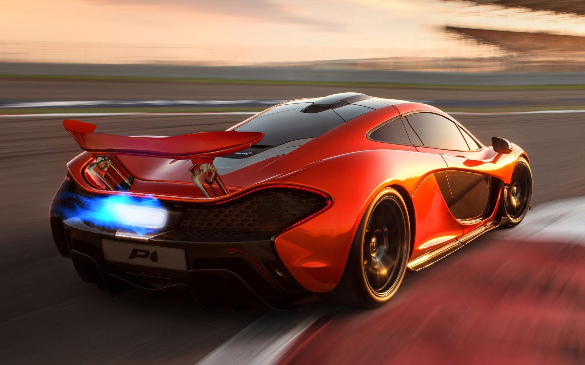 Neon Mclaren P1 Wallpapers