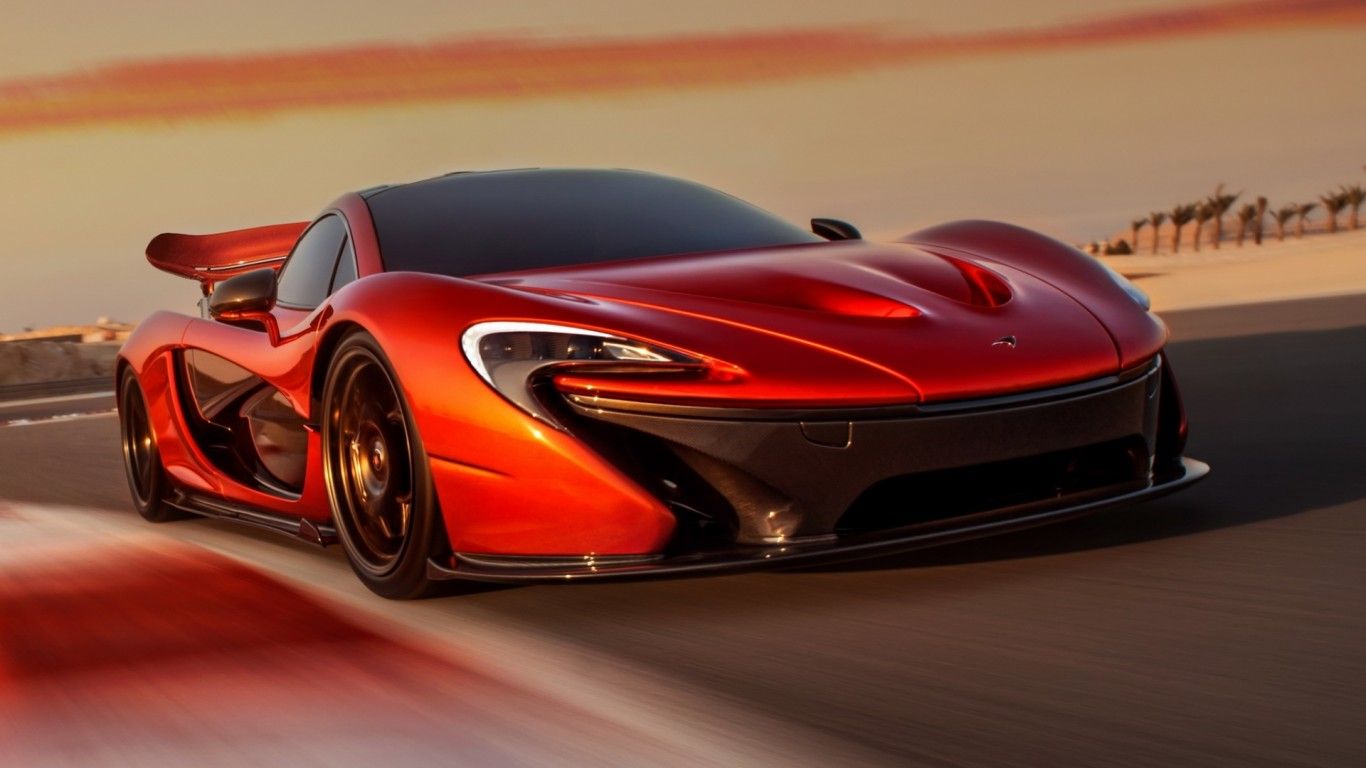 Neon Mclaren P1 Wallpapers