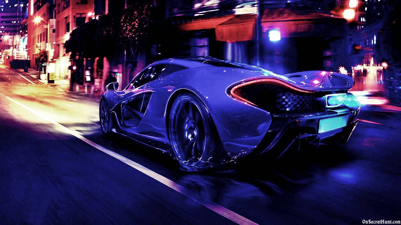 Neon Mclaren P1 Wallpapers