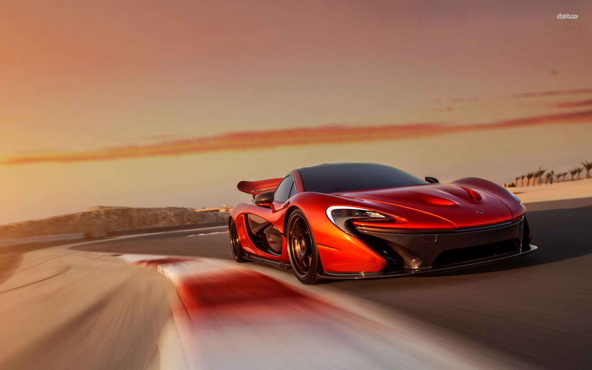 Neon Mclaren P1 Wallpapers