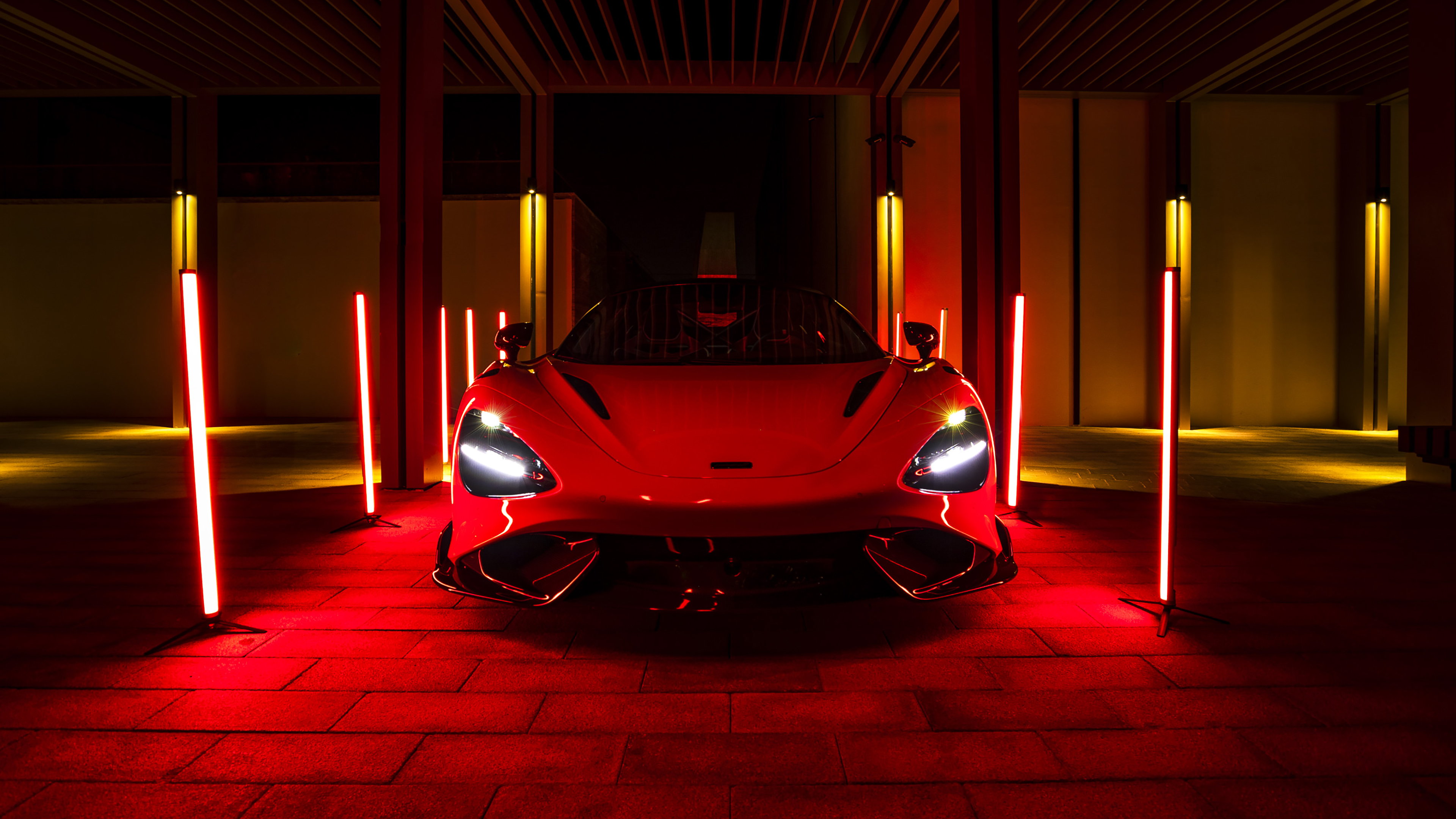 Neon Mclaren P1 Wallpapers