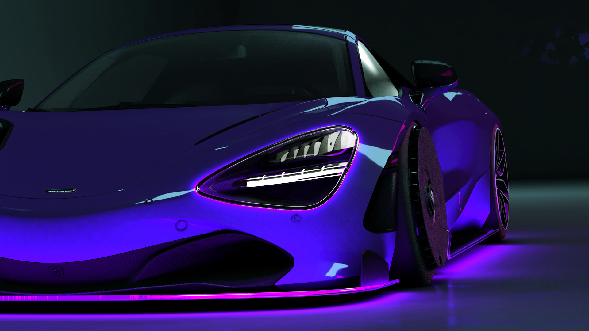 Neon Mclaren Wallpapers