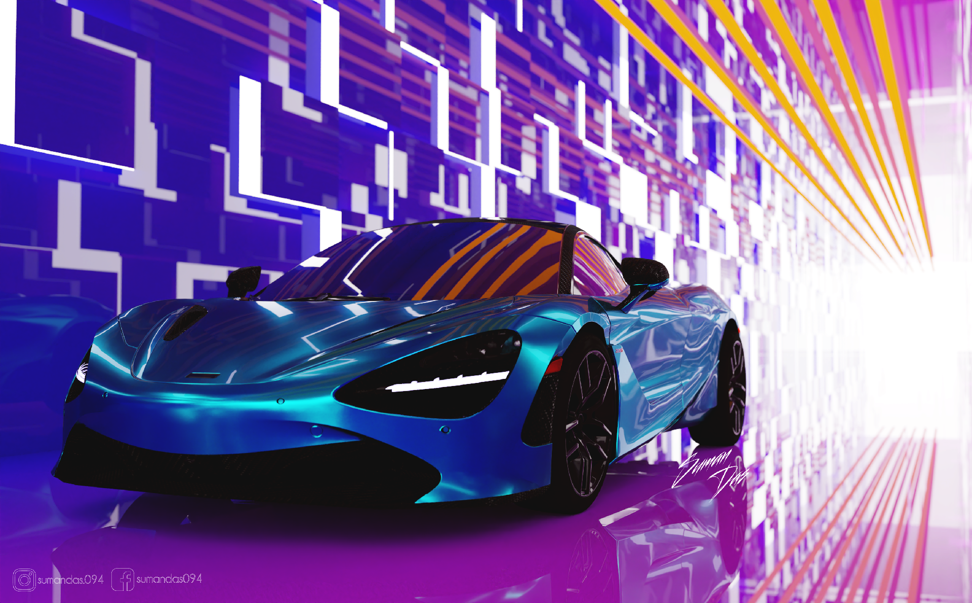 Neon Mclaren Wallpapers