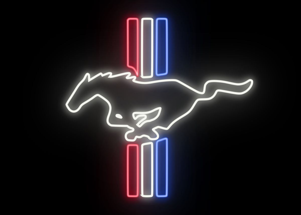 Neon Mustang Wallpapers