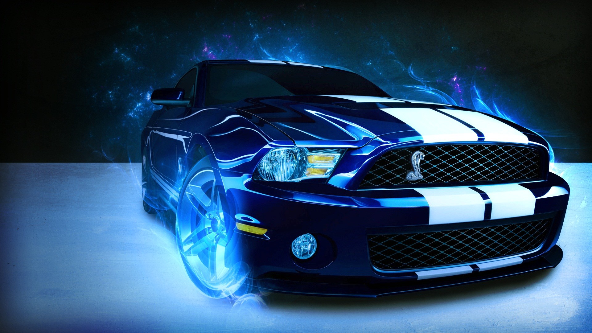 Neon Mustang Wallpapers