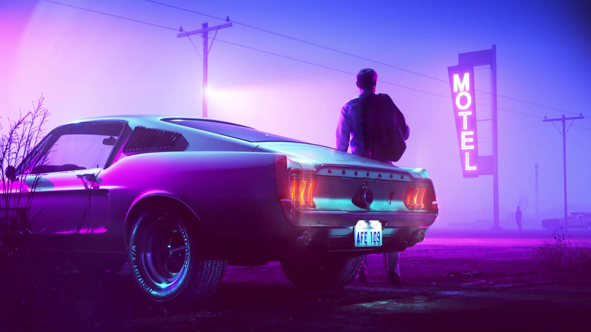 Neon Mustang Wallpapers