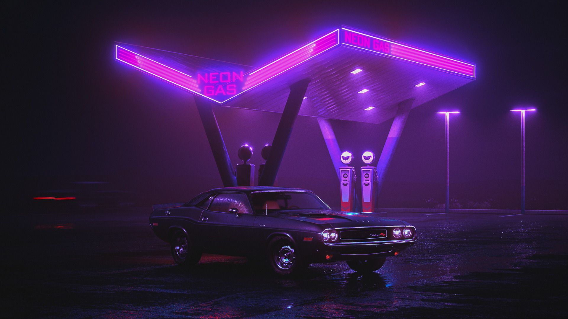 Neon Mustang Wallpapers