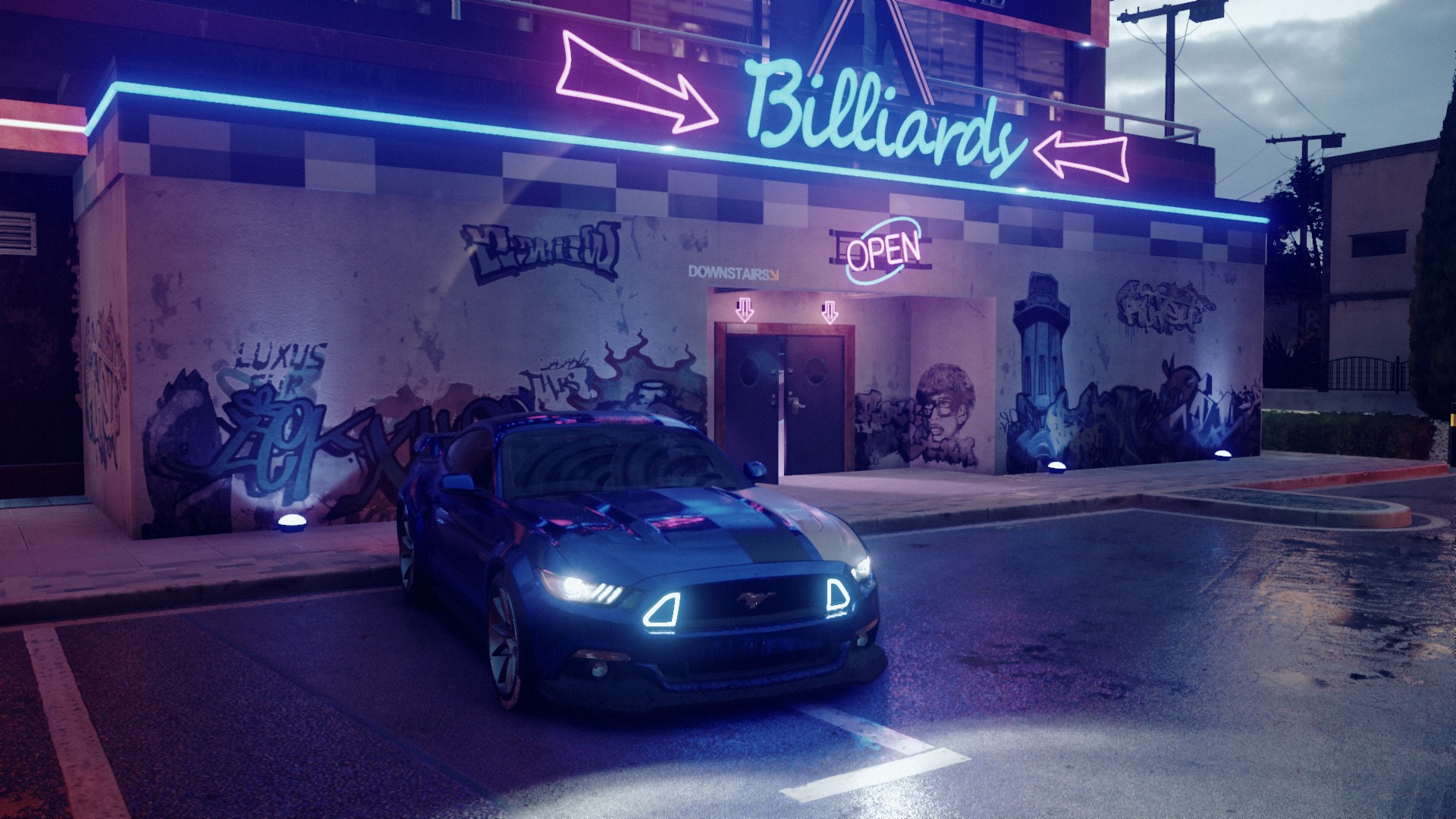 Neon Mustang Wallpapers