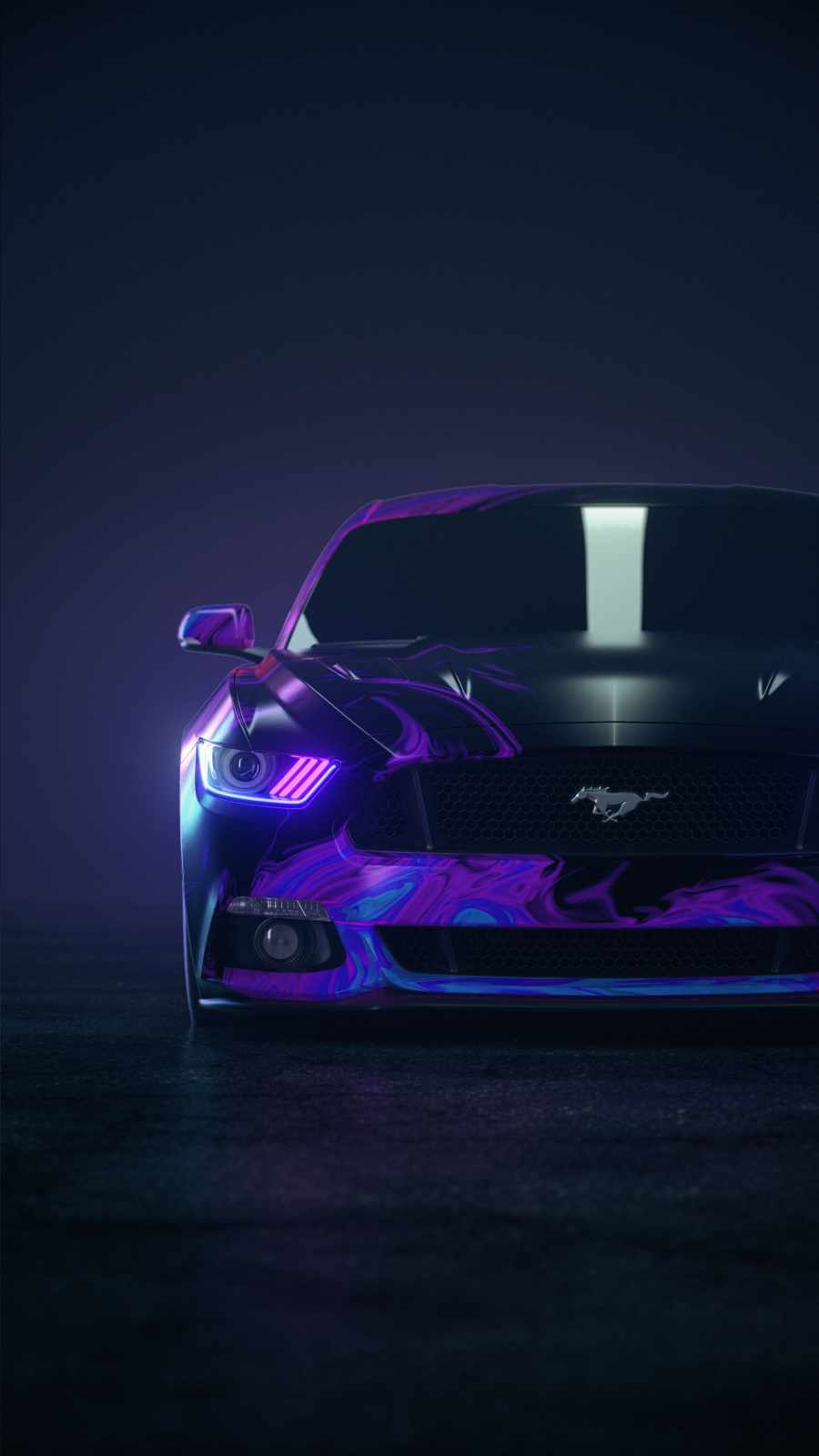 Neon Mustang Wallpapers