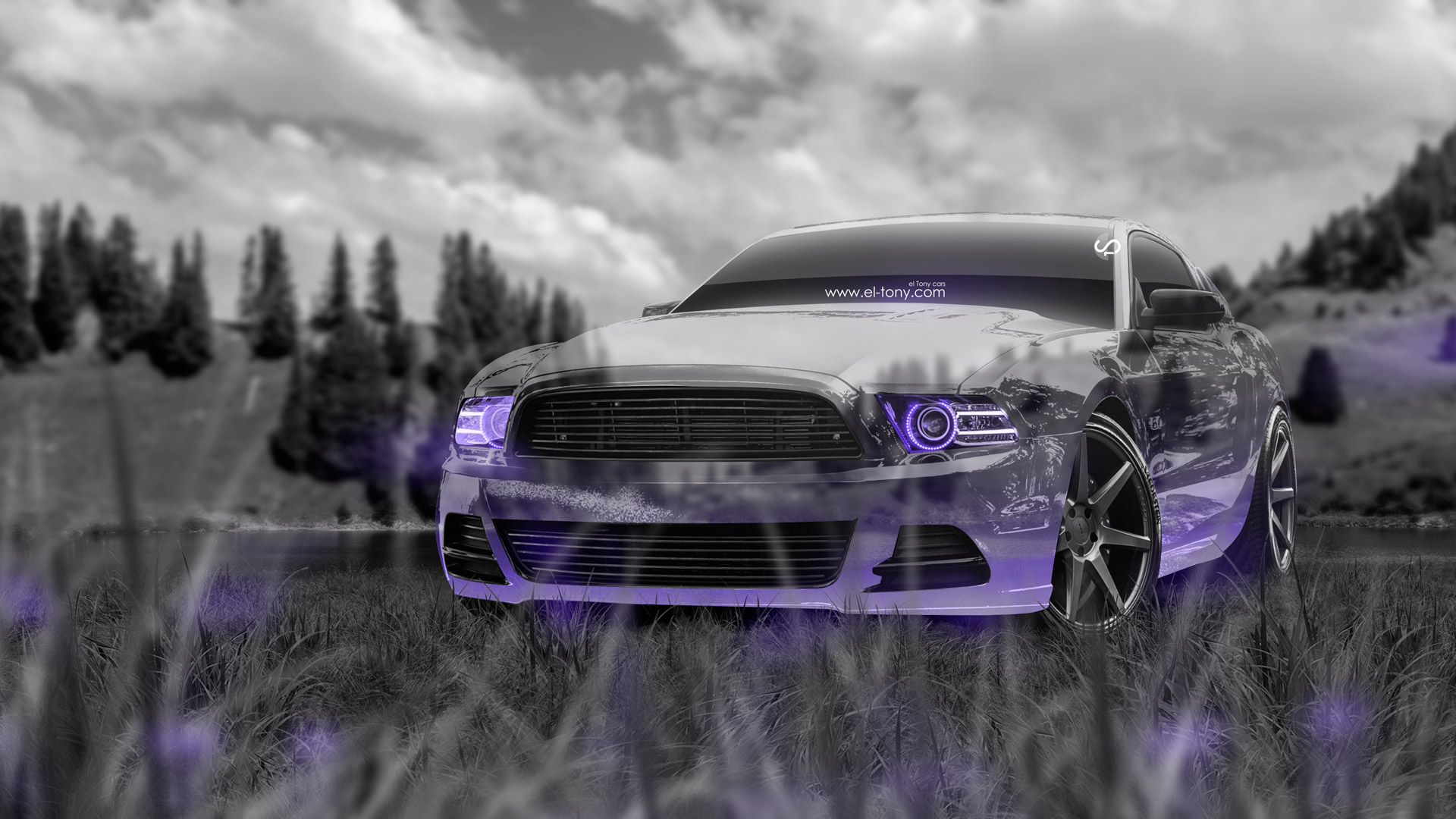 Neon Mustang Wallpapers