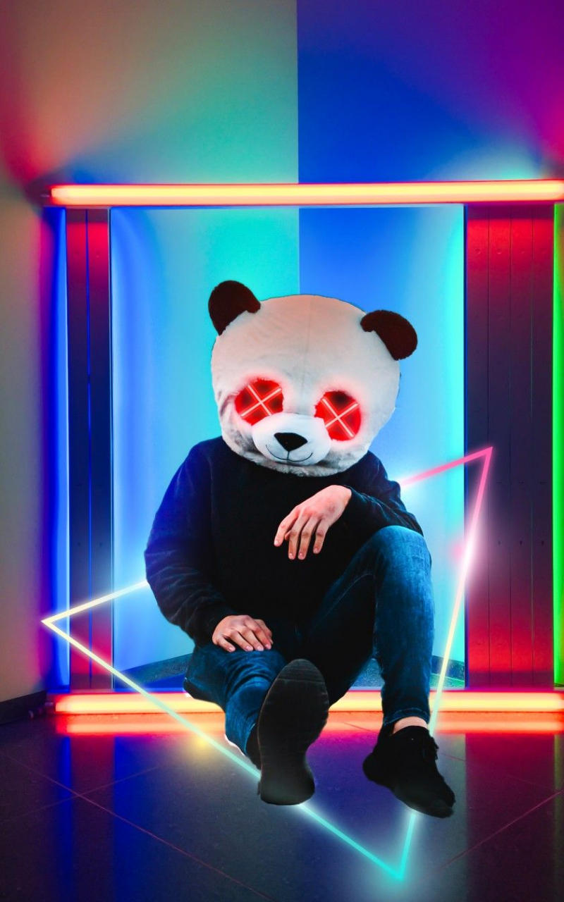 Neon Panda Wallpapers