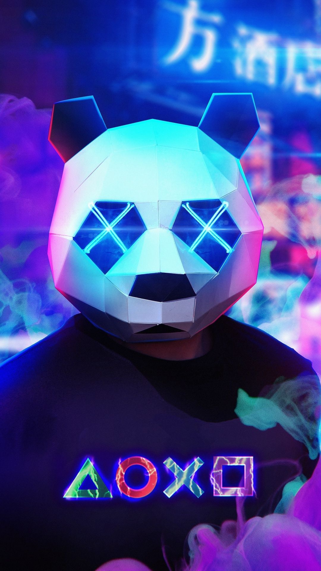 Neon Panda Wallpapers