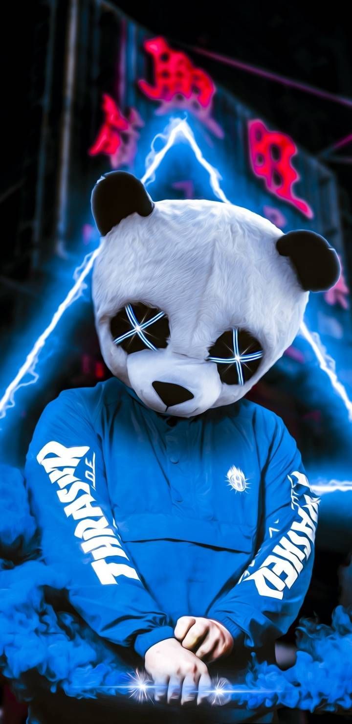 Neon Pandas Wallpapers