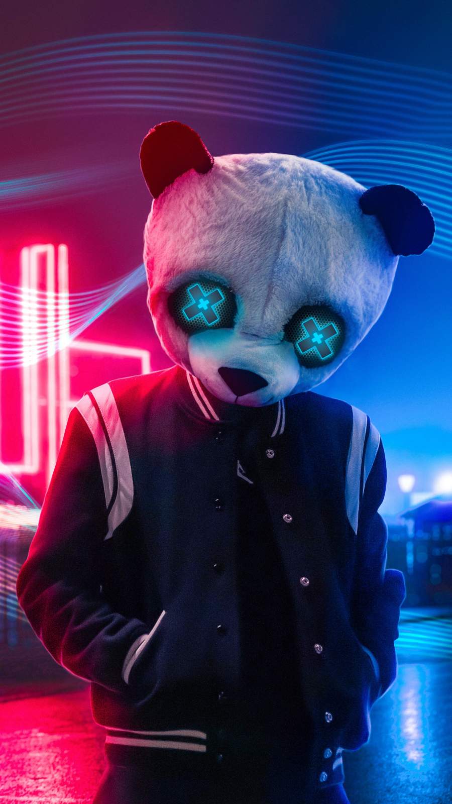 Neon Pandas Wallpapers