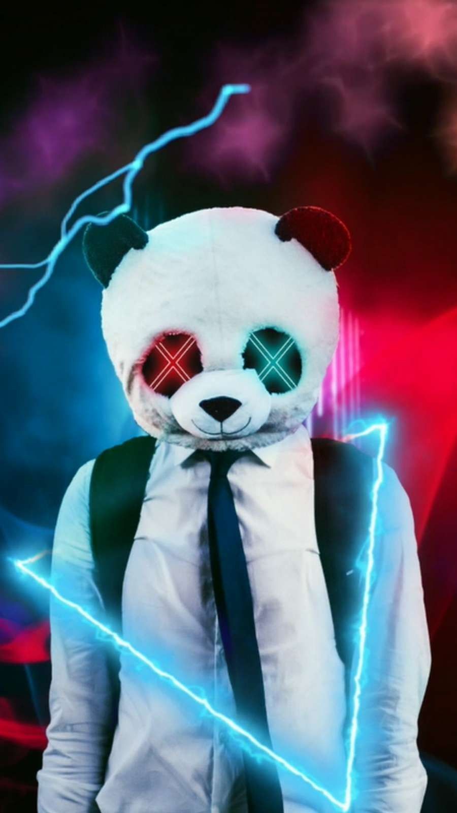 Neon Pandas Wallpapers