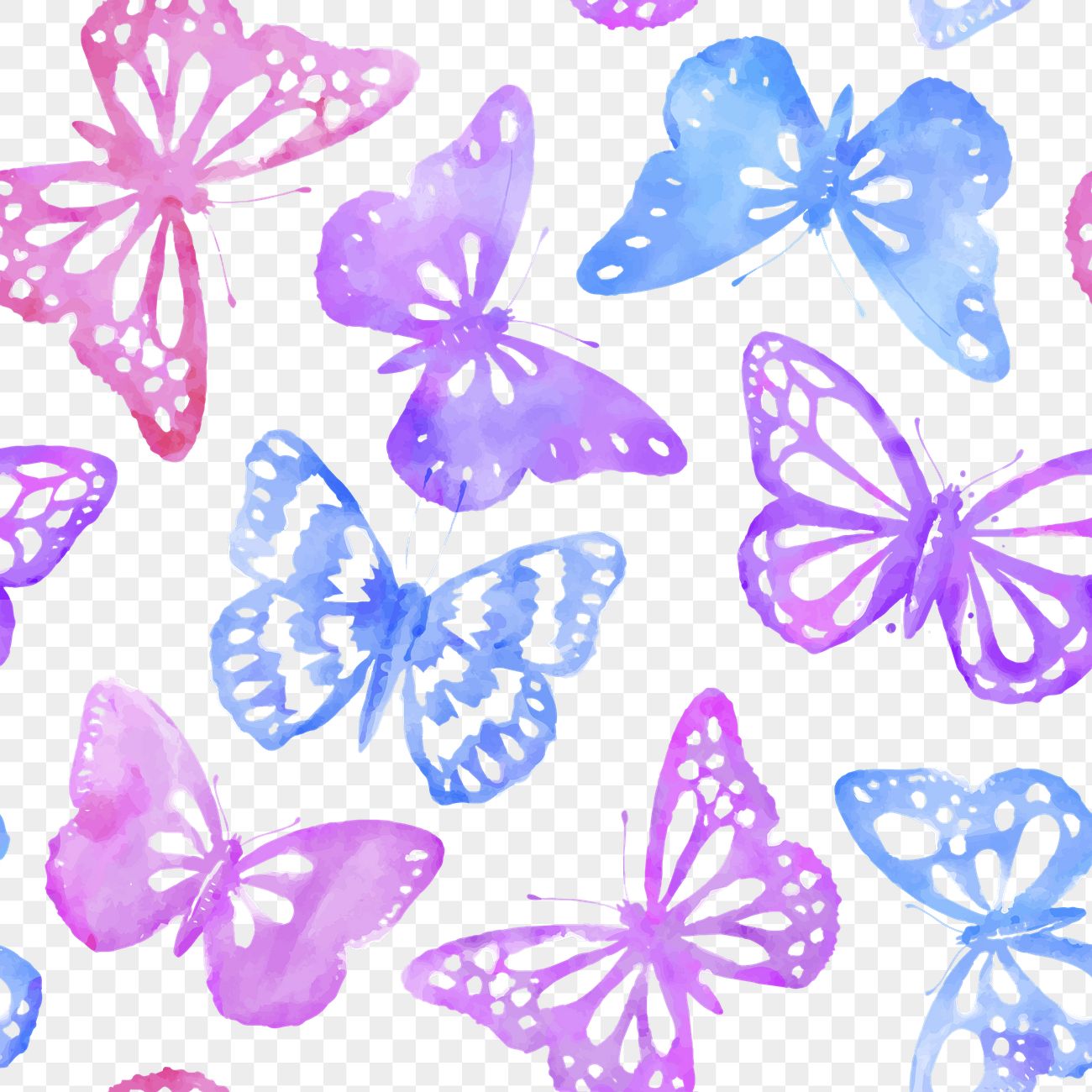 Neon Pink Butterfly Wallpapers