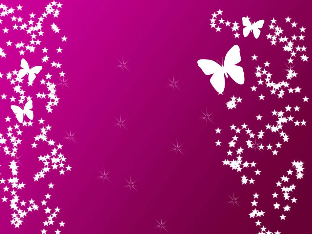 Neon Pink Butterfly Wallpapers