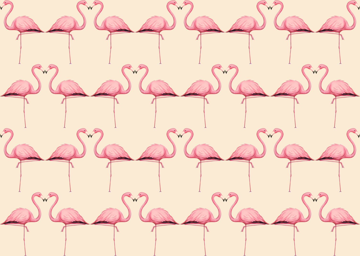 Neon Pink Flamingo Wallpapers