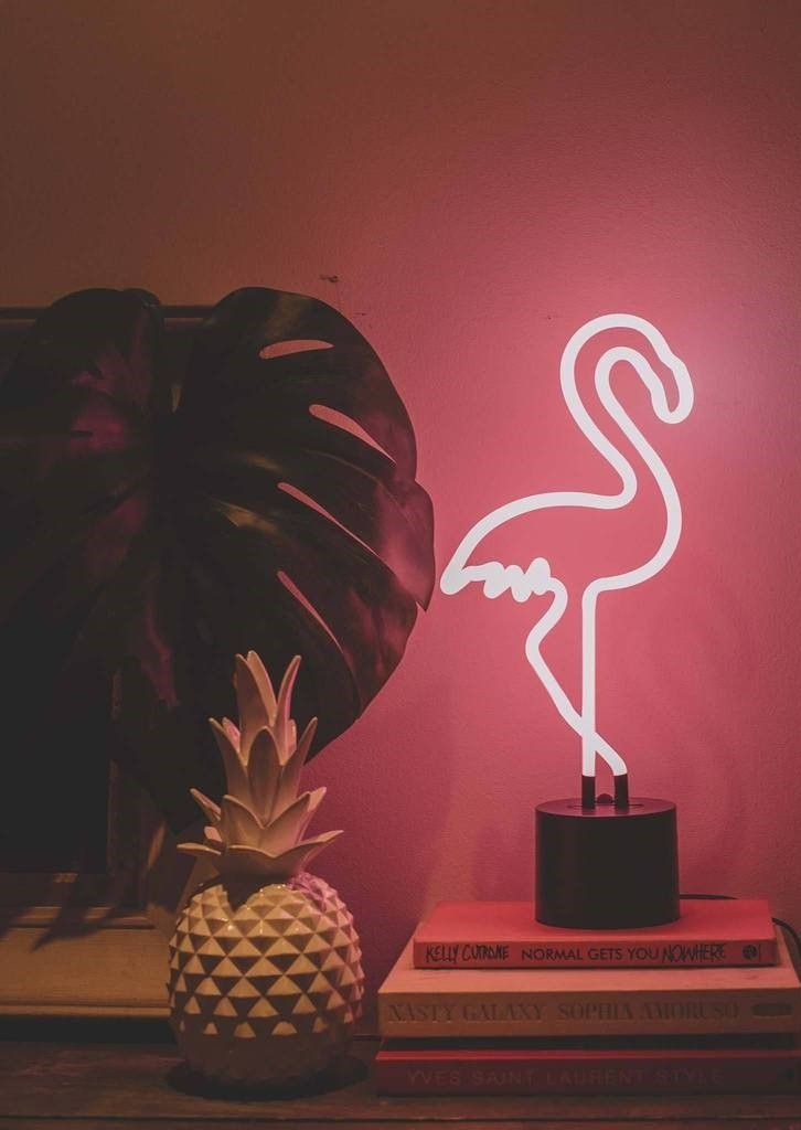 Neon Pink Flamingo Wallpapers