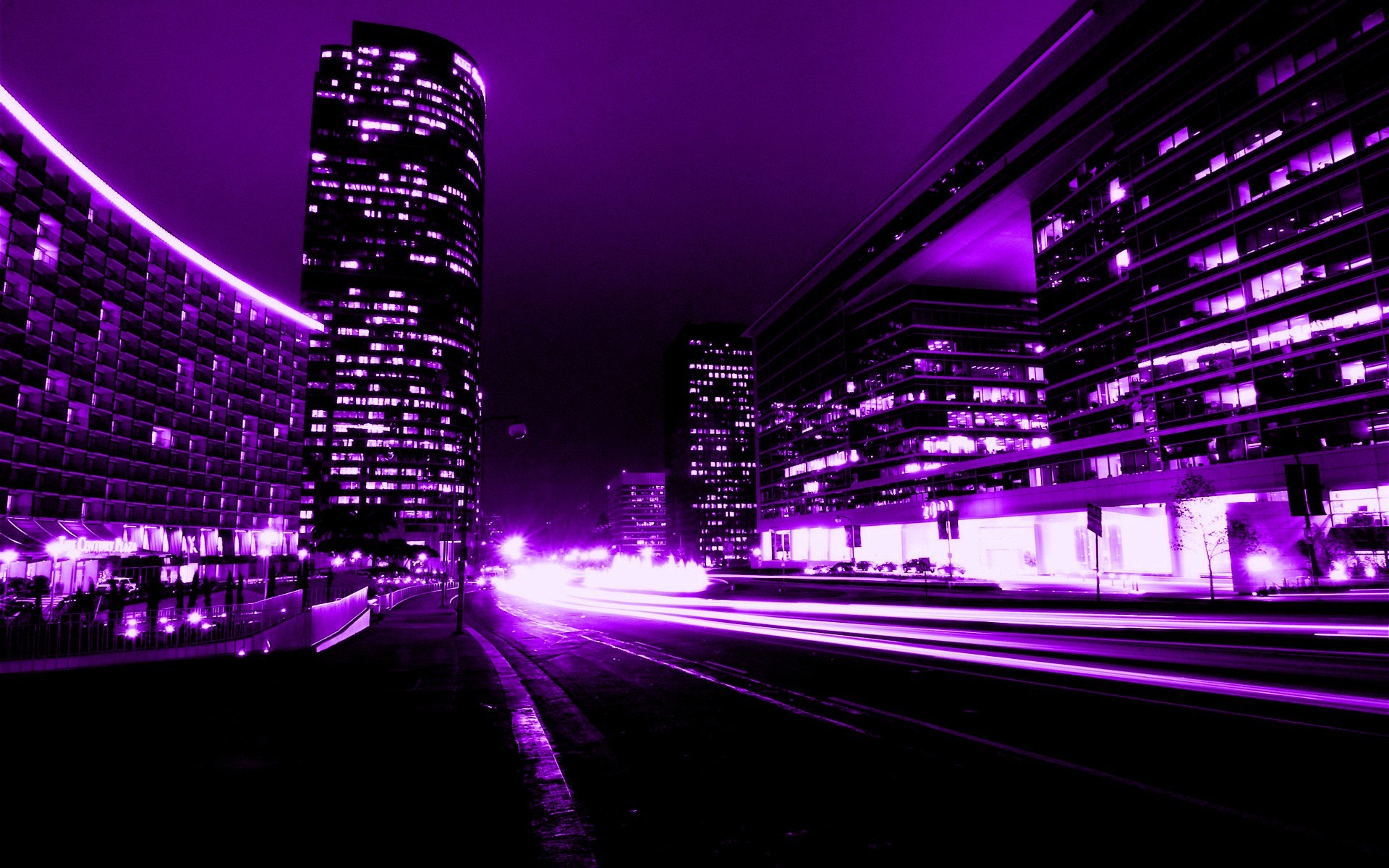 Neon Purple 4K Wallpapers