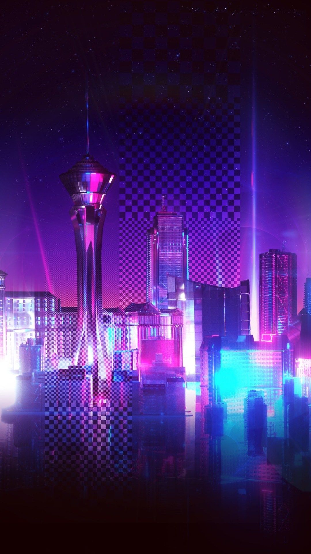 Neon Purple 4K Wallpapers