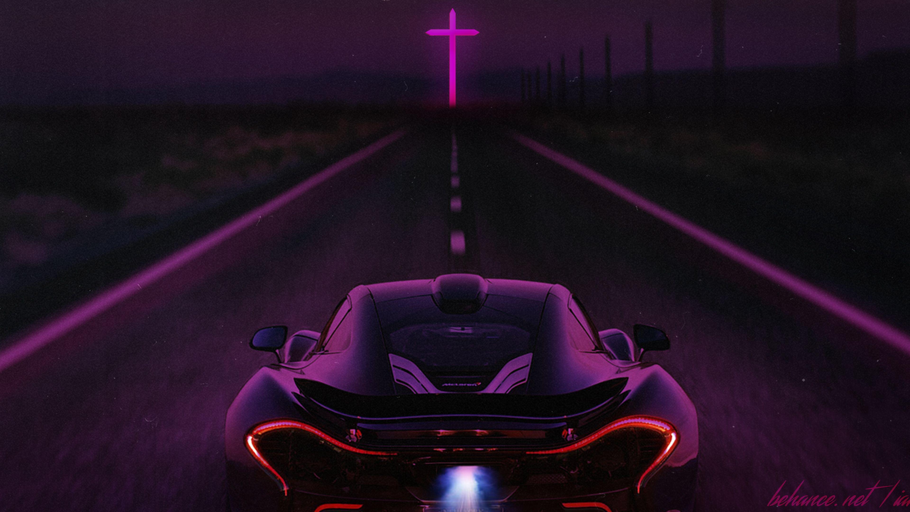 Neon Purple 4K Wallpapers