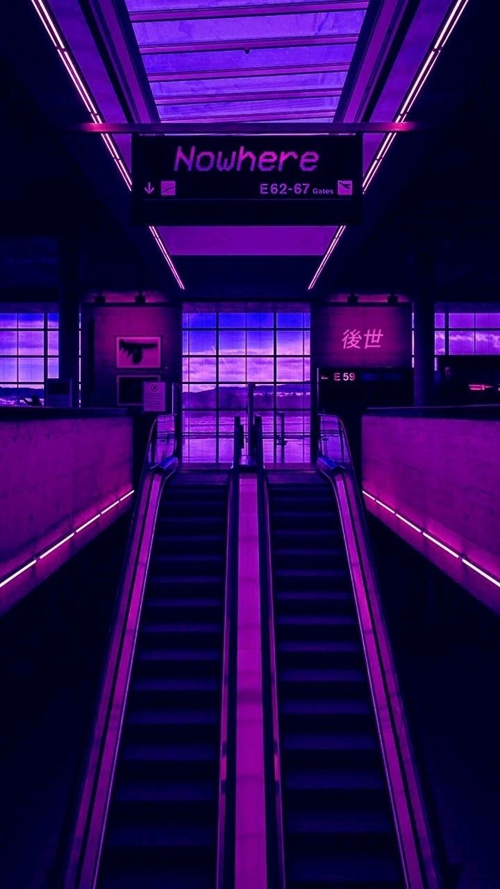 Neon Purple 4K Wallpapers