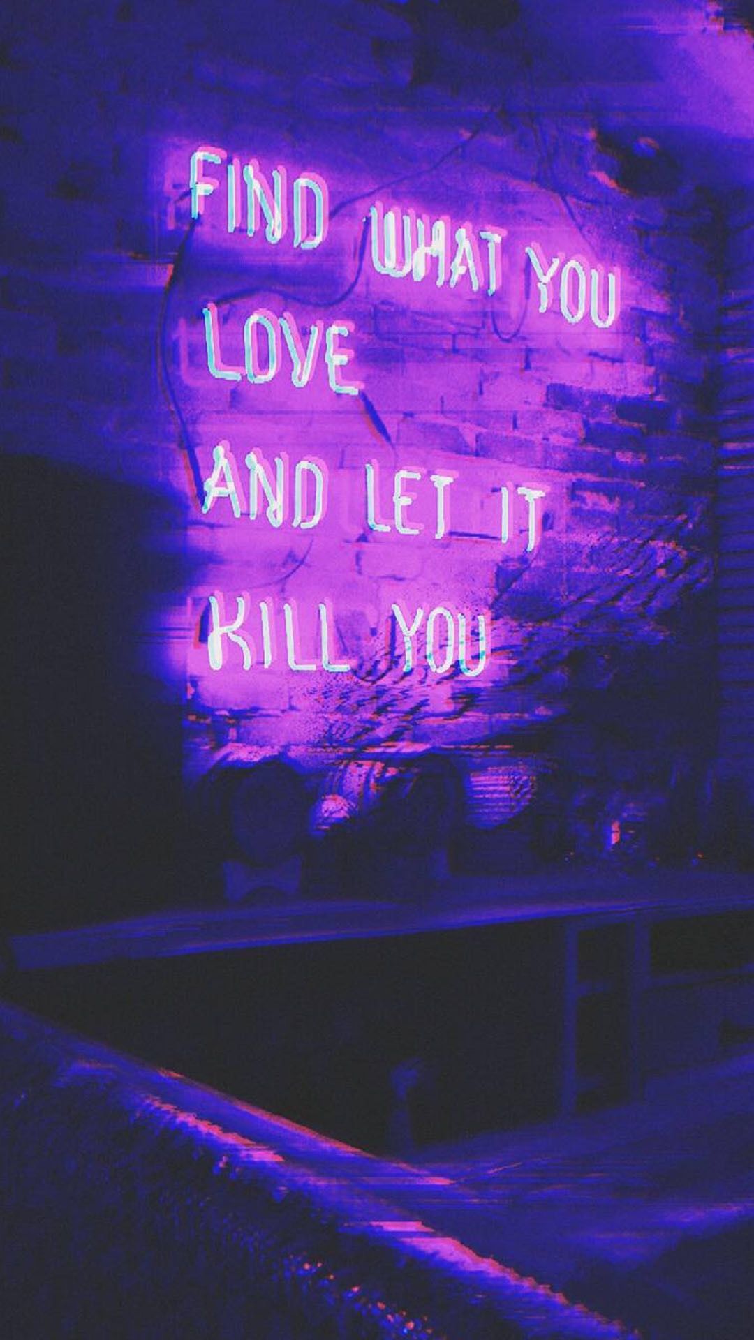 Neon Purple Aesthetic Wallpapers