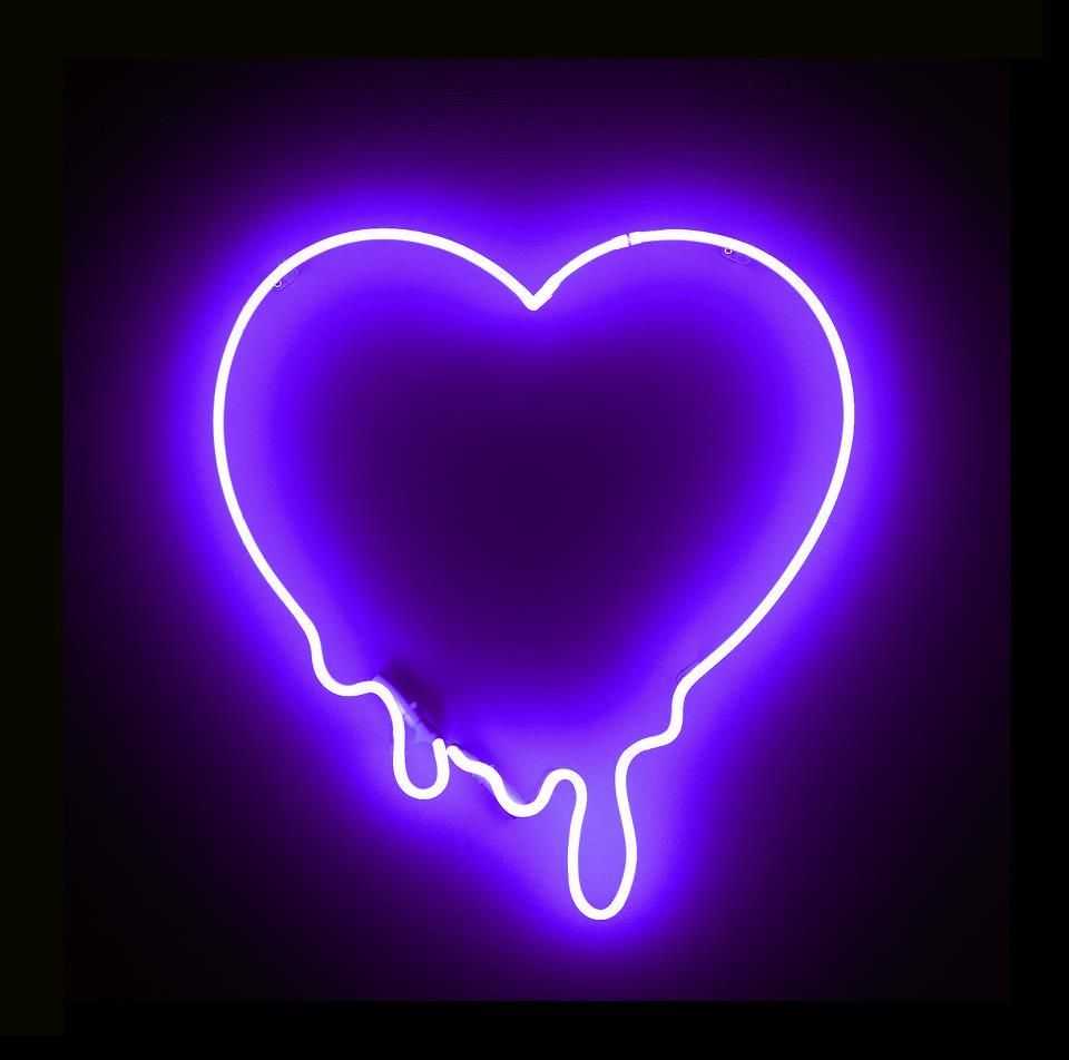 Neon Purple Aesthetic Wallpapers