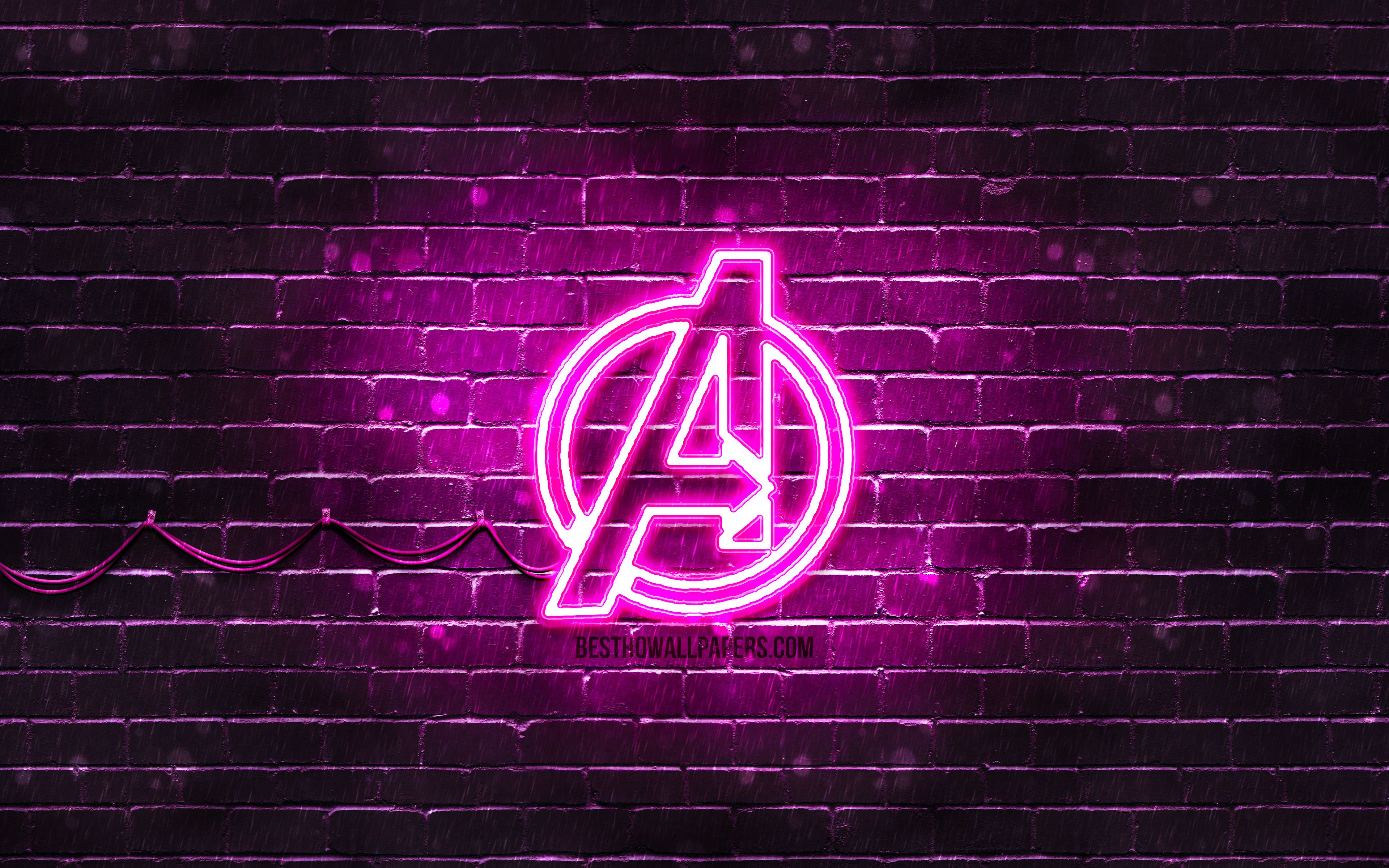 Neon Purple Logo Wallpapers