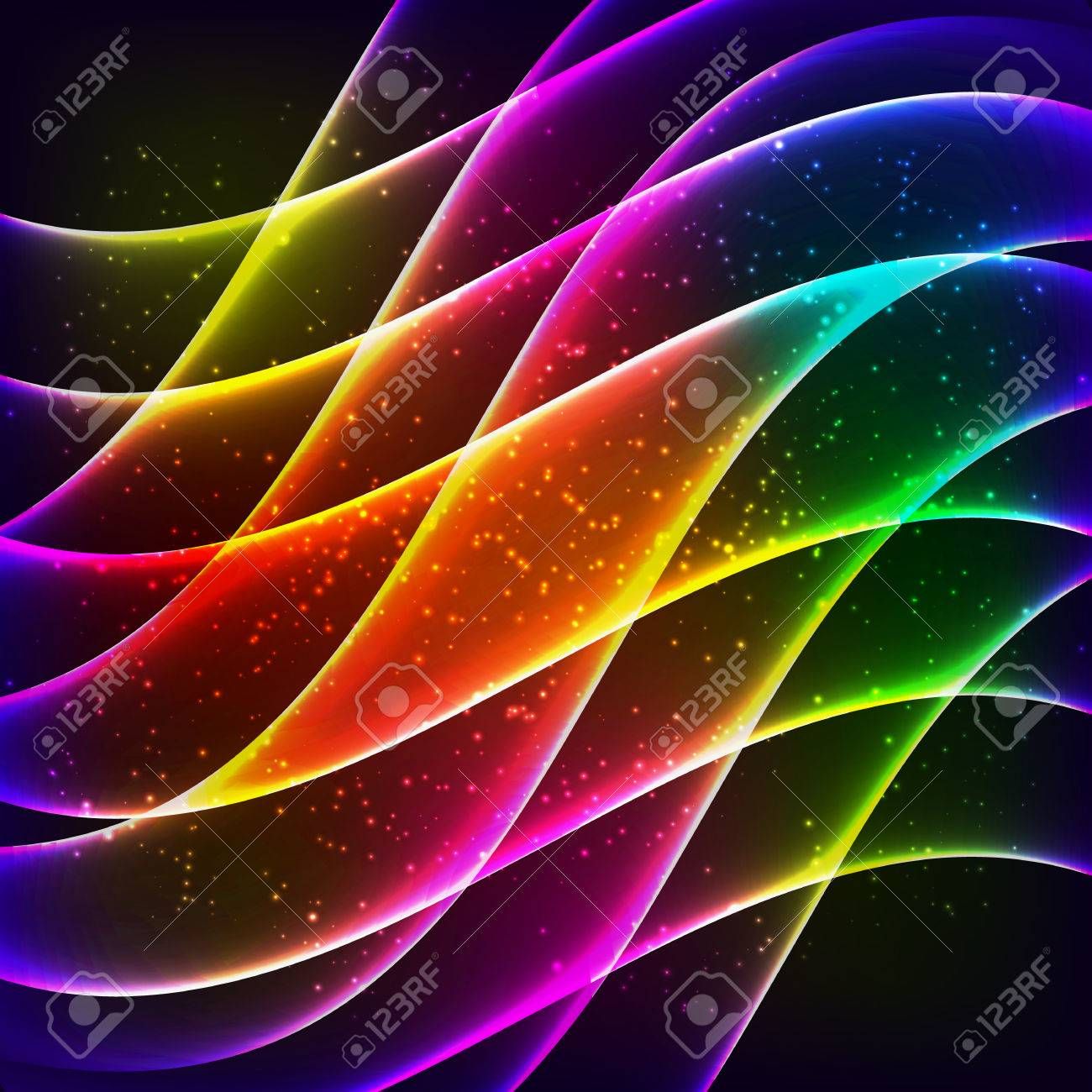 Neon Rainbow Wallpapers