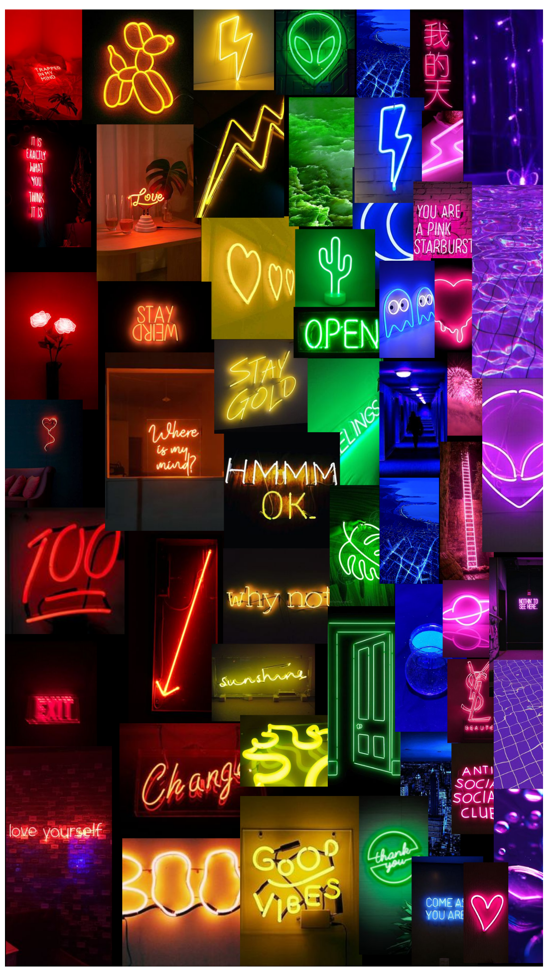 Neon Rainbow Wallpapers