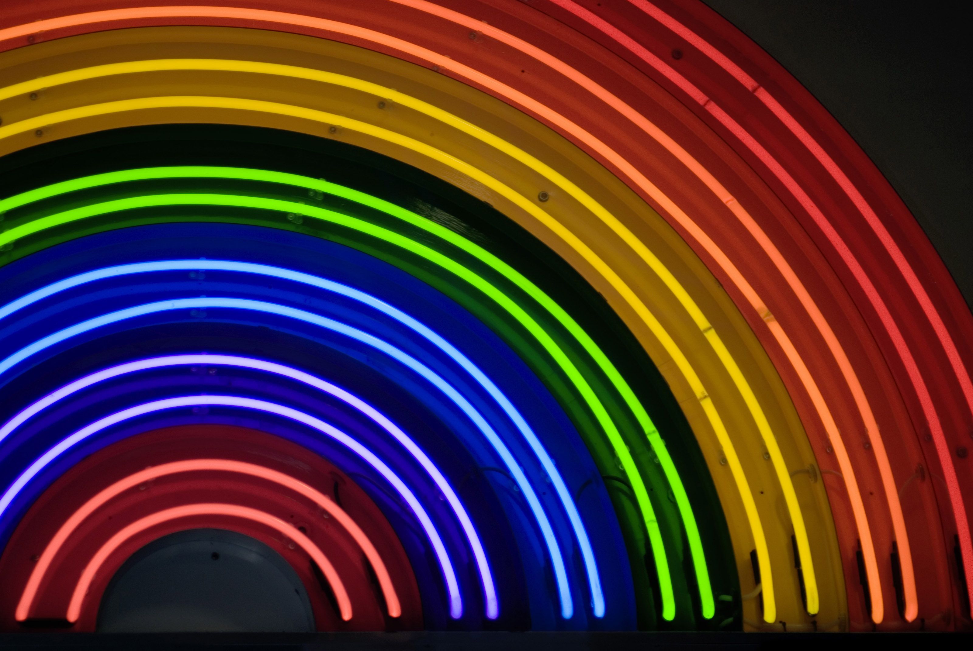 Neon Rainbow Wallpapers