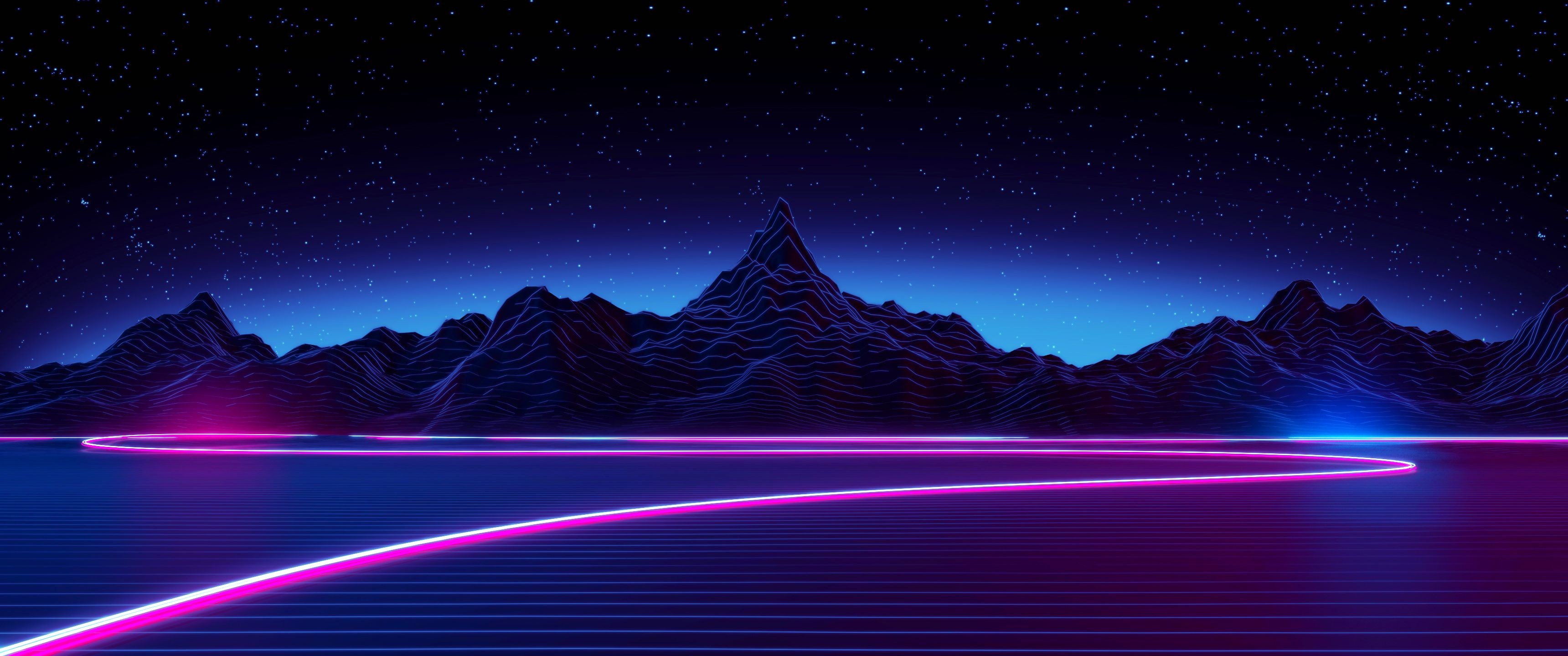 Neon Retro Wallpapers