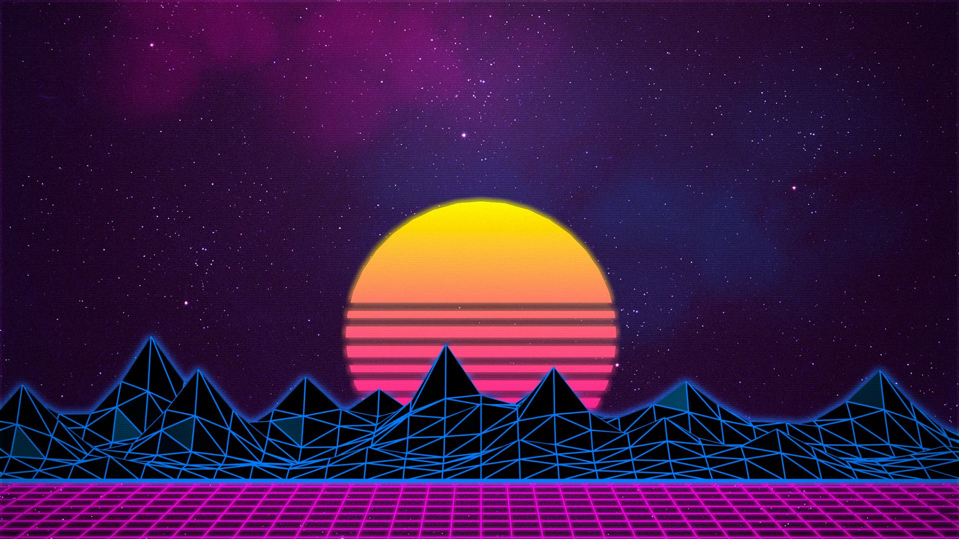 Neon Retro Wallpapers