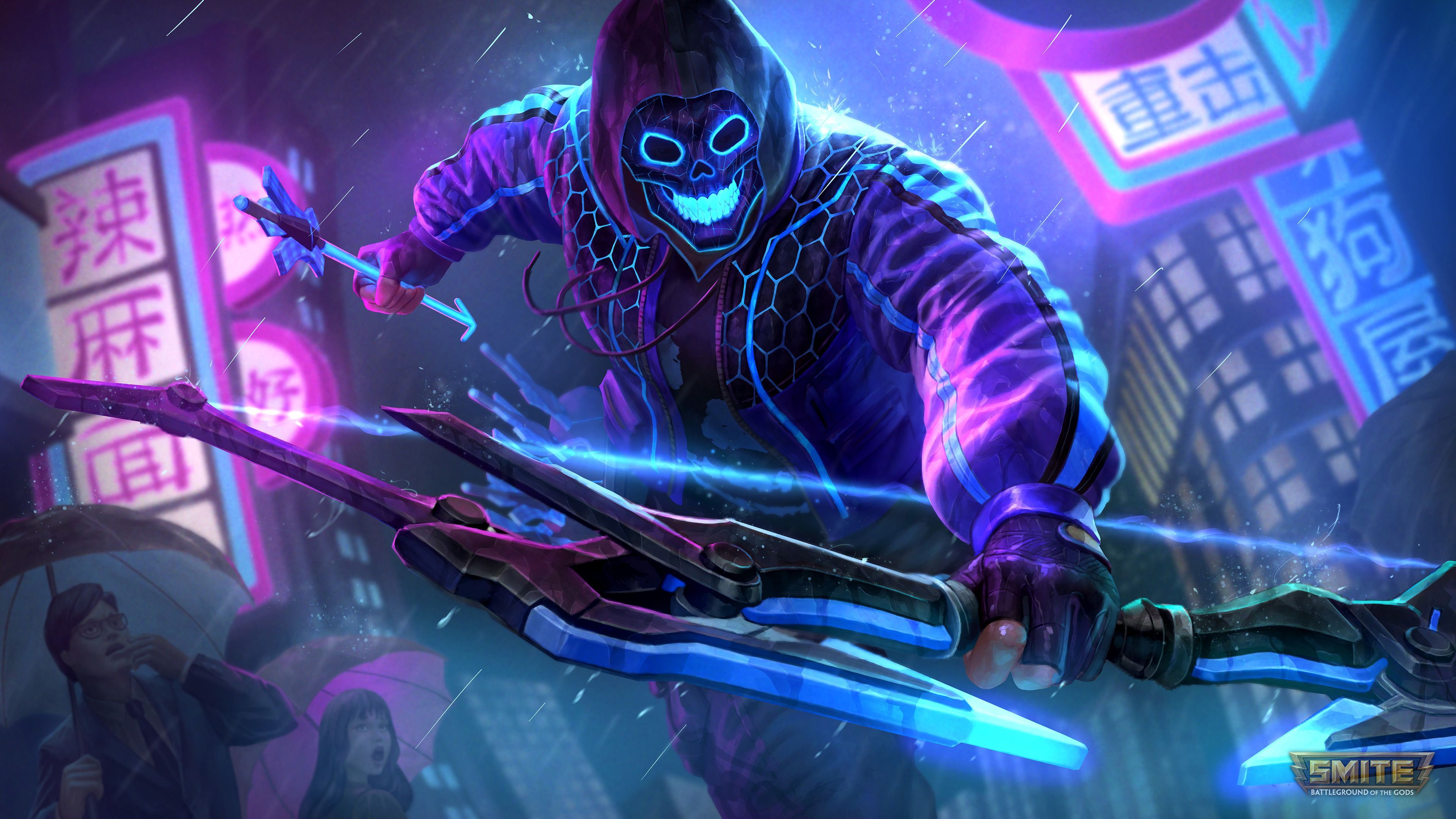 Neon Samurai Cyberpunk Wallpapers