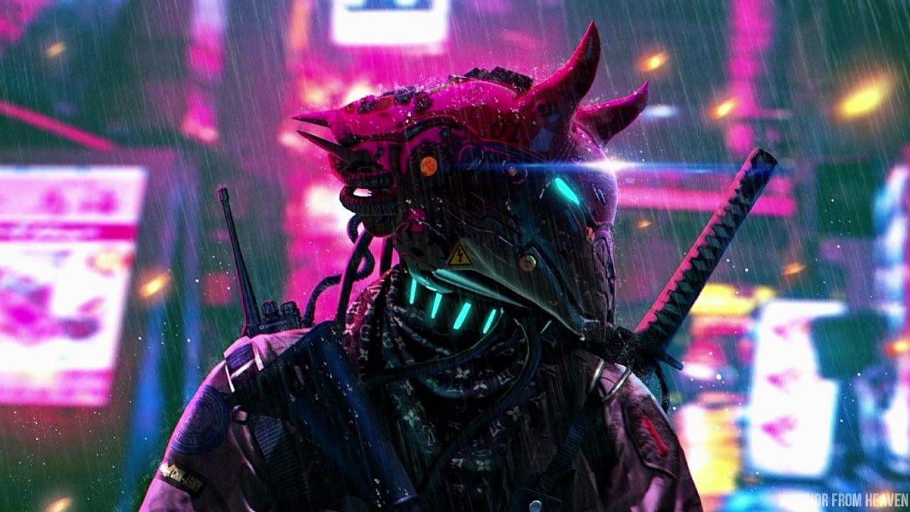 Neon Samurai Cyberpunk Wallpapers