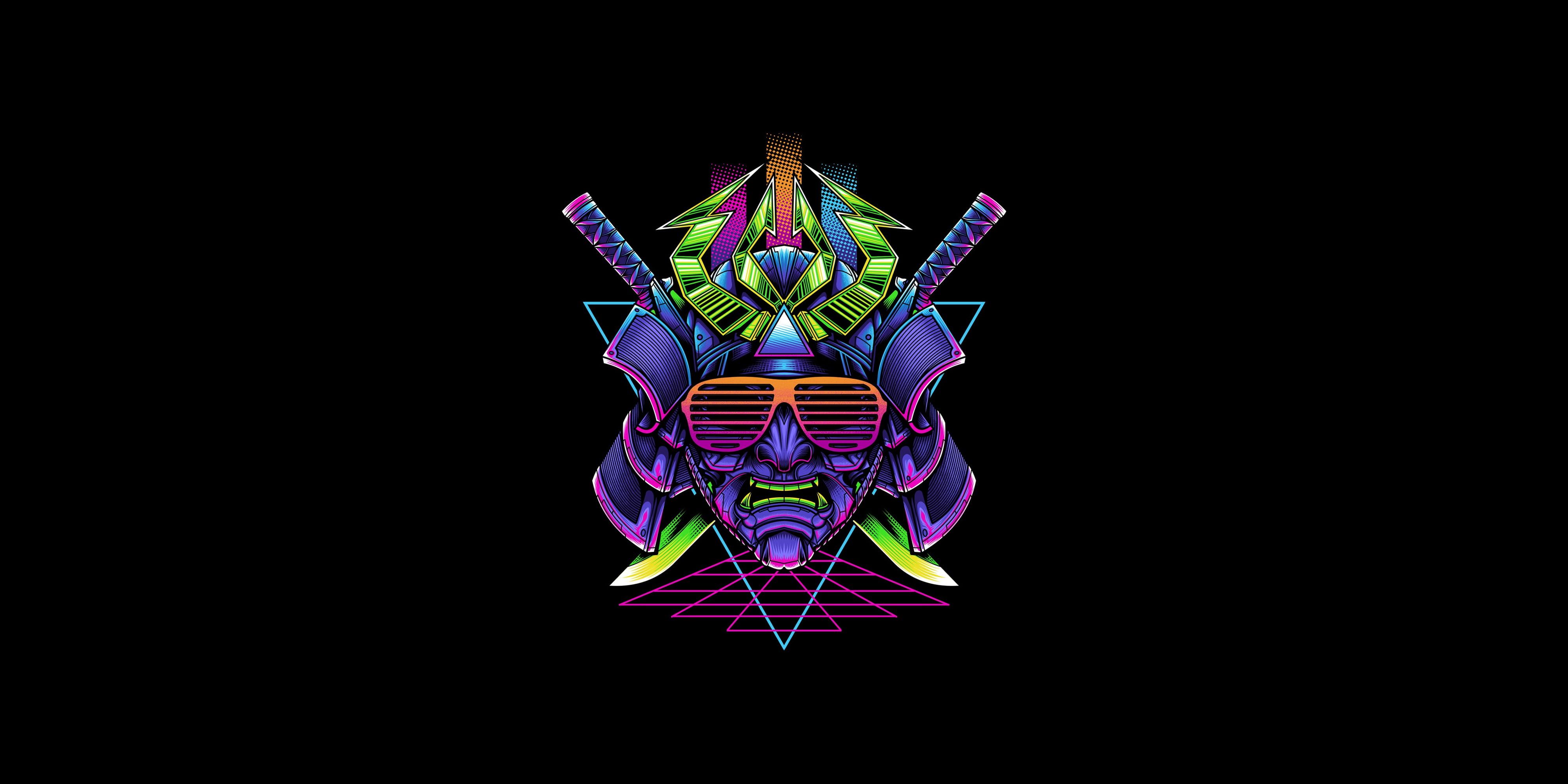 Neon Samurai Cyberpunk Wallpapers