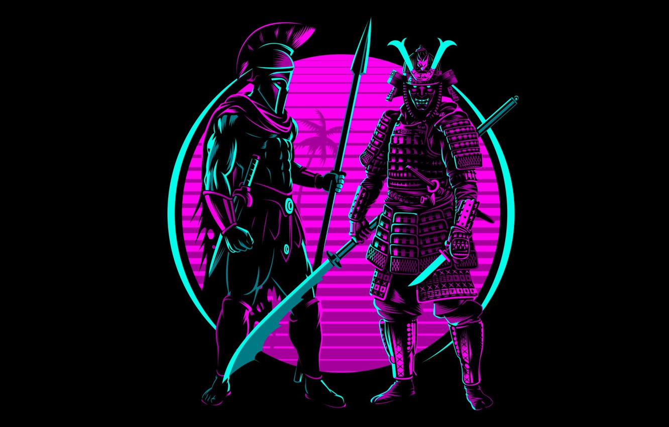 Neon Samurai Cyberpunk Wallpapers