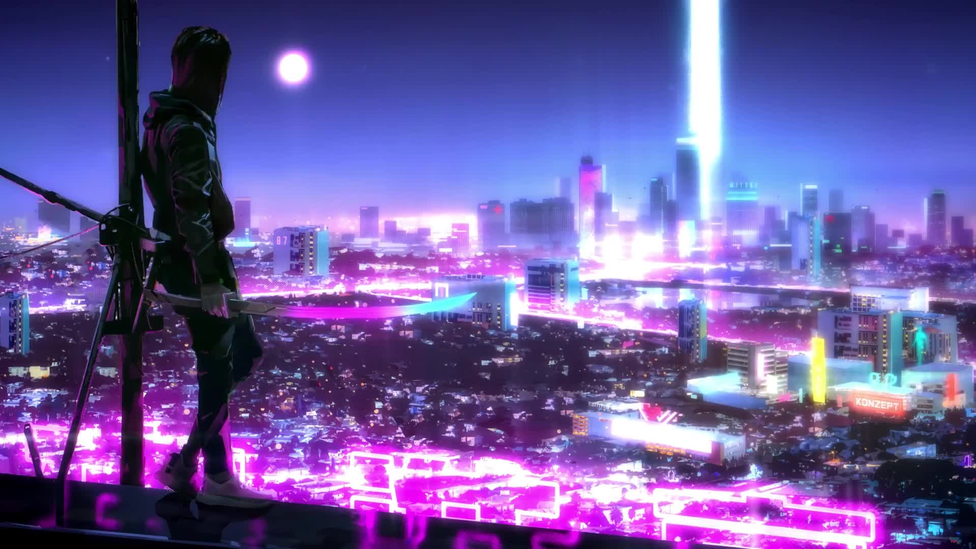 Neon Samurai Cyberpunk Wallpapers