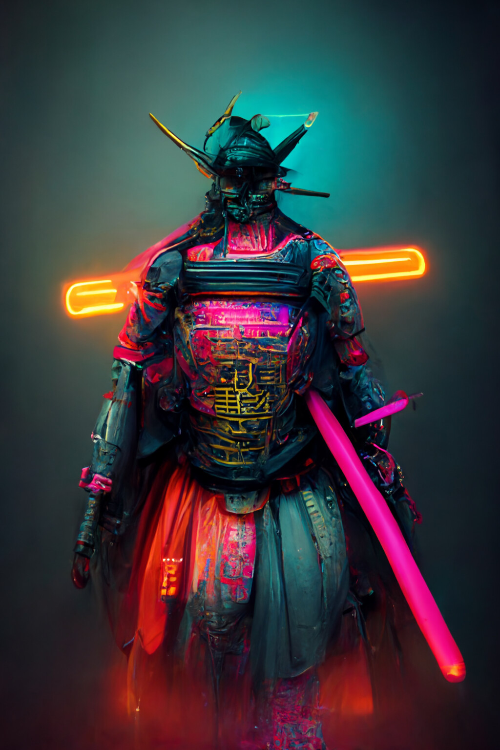 Neon Samurai Cyberpunk Wallpapers