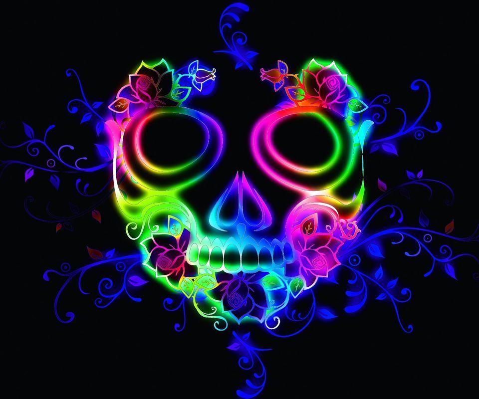 Neon Skull Wallpapers