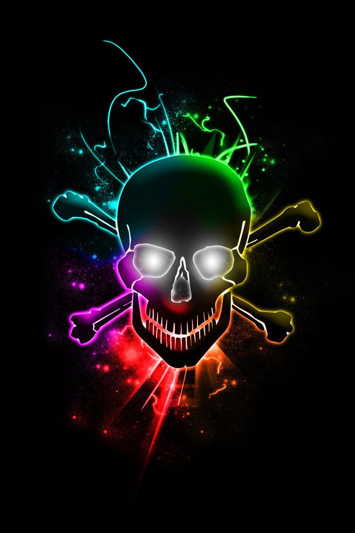 Neon Skull Wallpapers