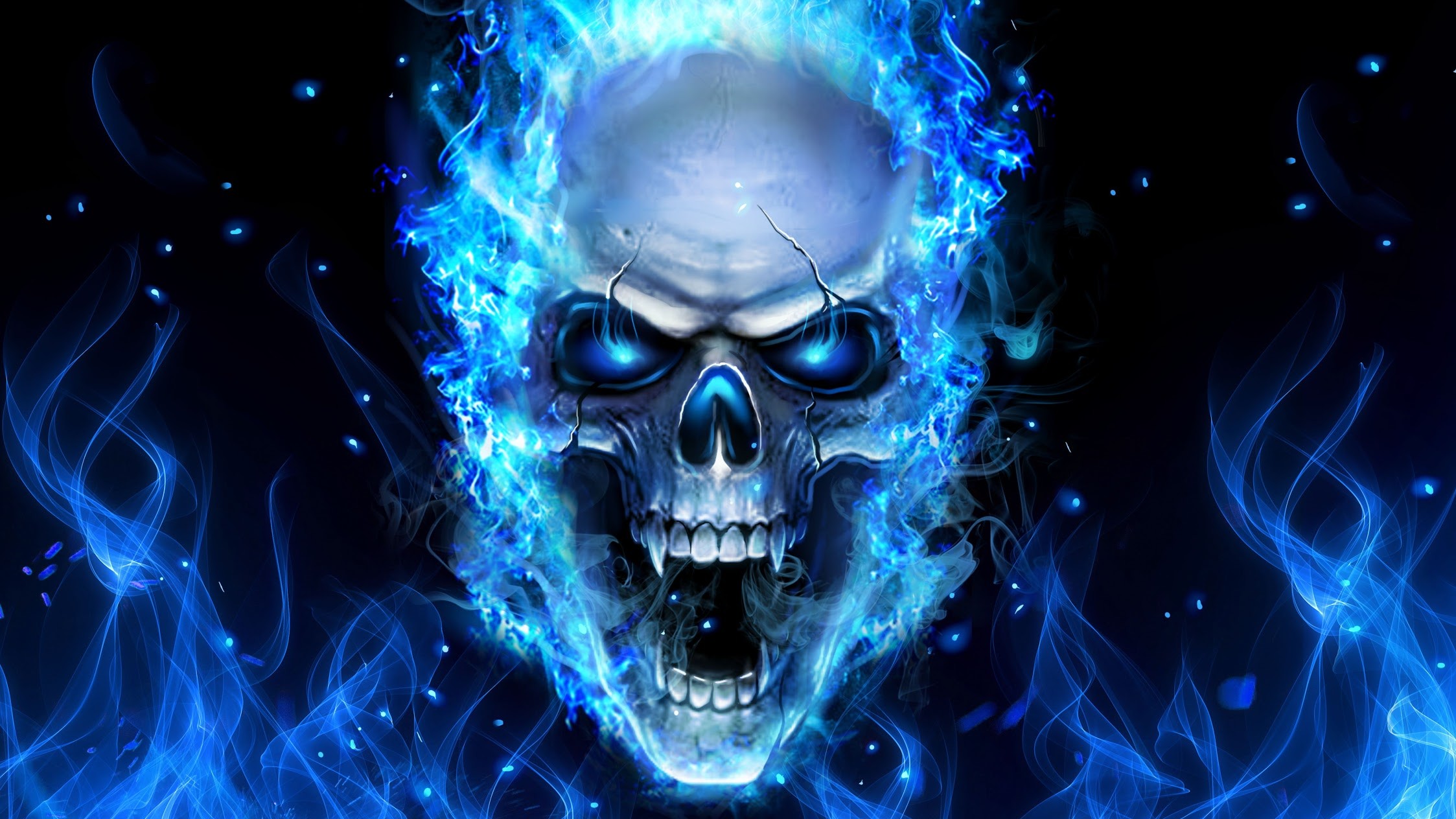 Neon Skull Wallpapers