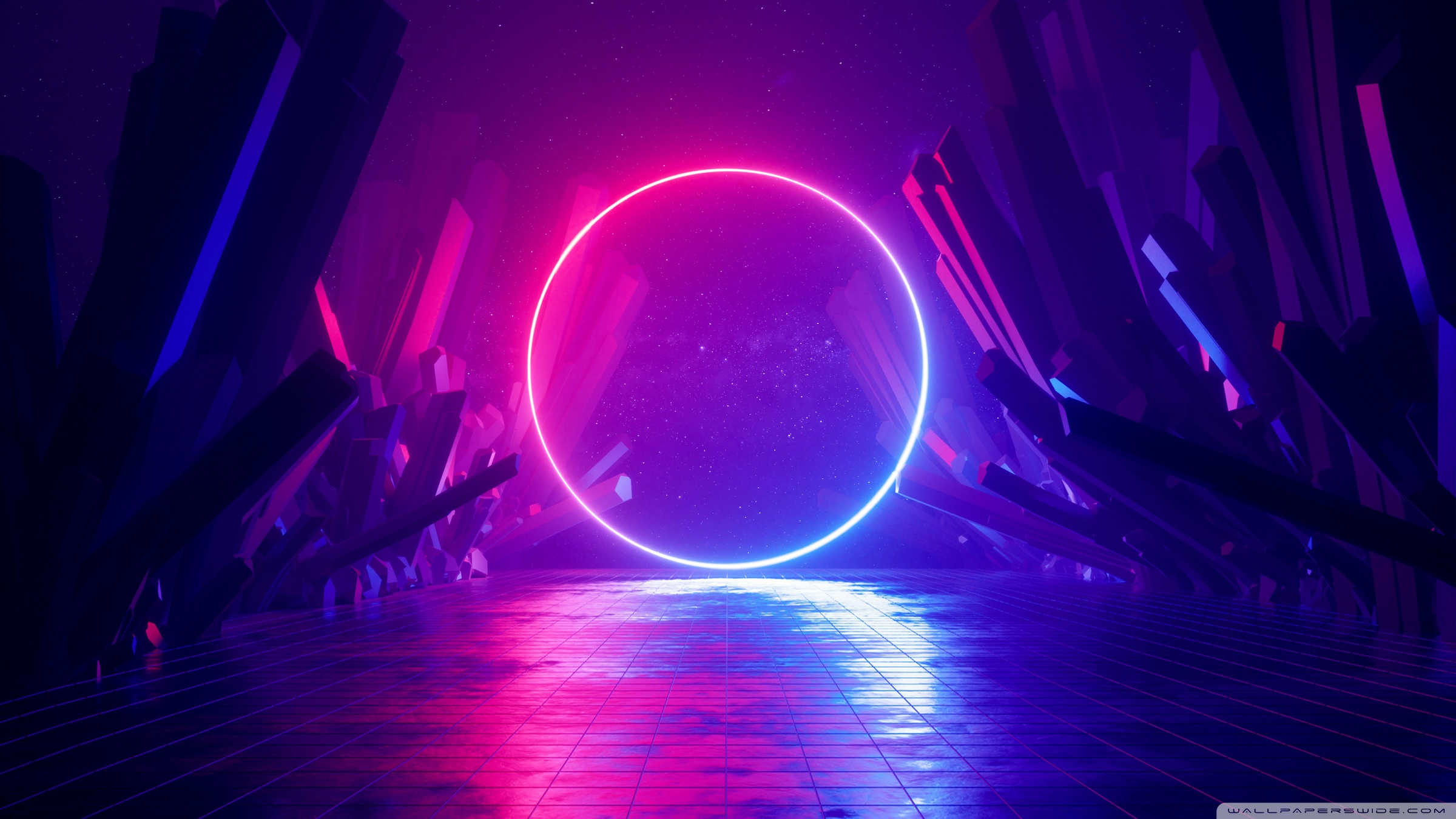 Neon Space Wallpapers