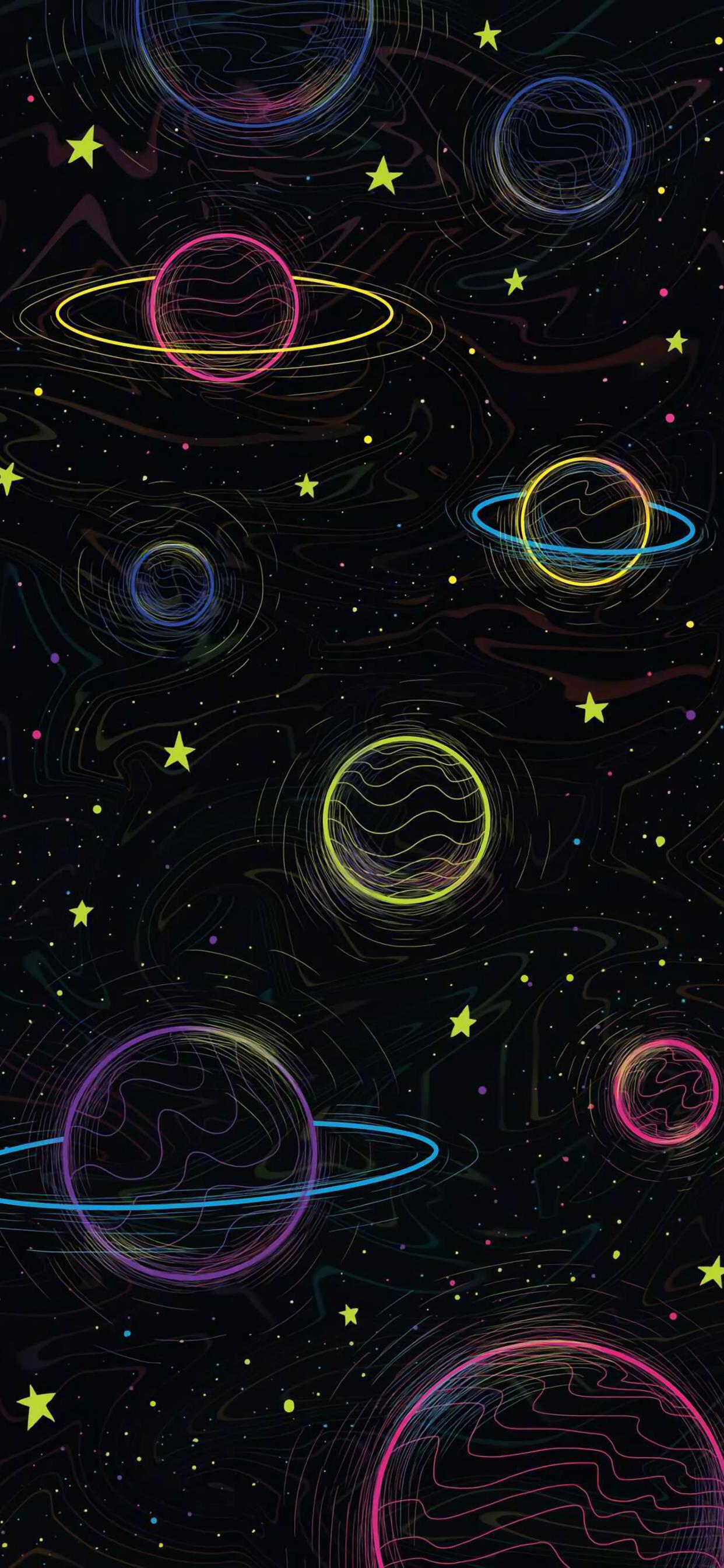 Neon Space Wallpapers