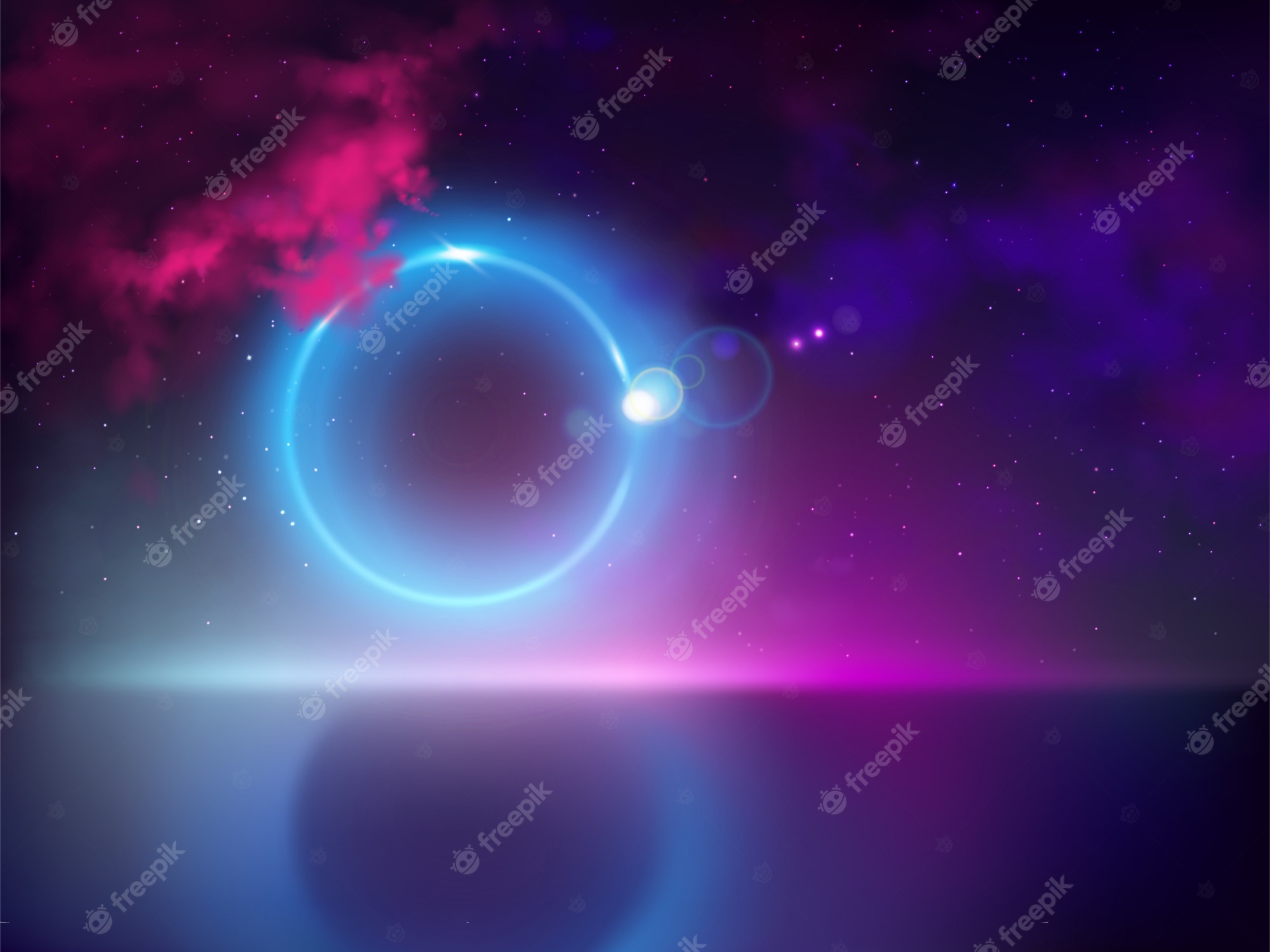 Neon Space Wallpapers